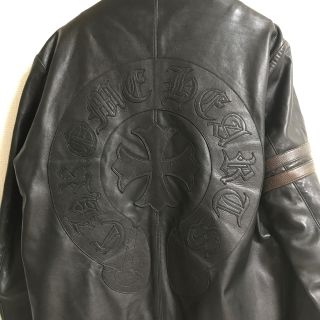 クロムハーツ(Chrome Hearts)のクロムハーツ レザージャケット Sサイズ(ライダースジャケット)