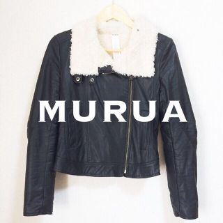 ムルーア(MURUA)のMURUA♡ライダースジャケット(ライダースジャケット)