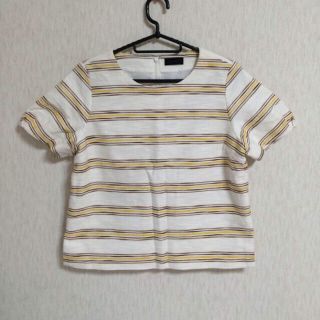 アパートバイローリーズ(apart by lowrys)の値下げ 新品 apart by lowrys ♡ ボーダープルオーバー(カットソー(半袖/袖なし))