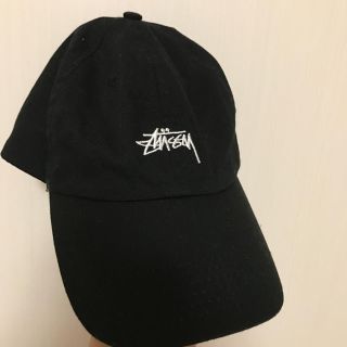 ステューシー(STUSSY)のstussy キャップ ブラック(キャップ)