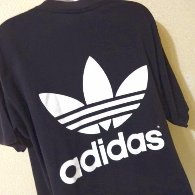 adidas(アディダス)のadidasアディダスゆったりBIGTシャツロゴ① レディースのトップス(Tシャツ(半袖/袖なし))の商品写真