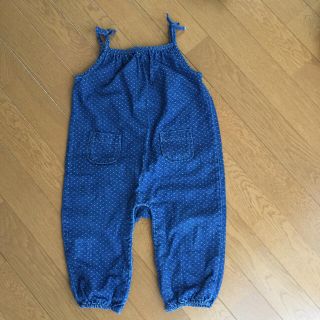 ベビーギャップ(babyGAP)のデニムサロペット 90㎝(ワンピース)