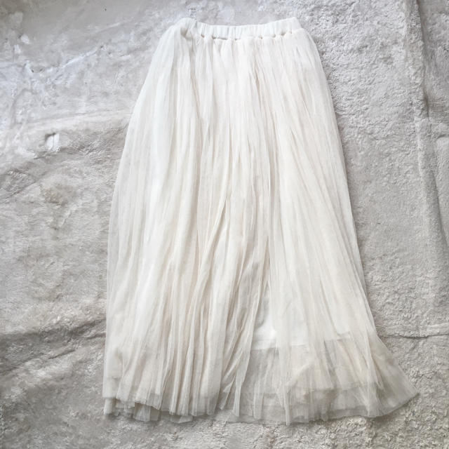 Ungrid(アングリッド)のチュールスカート ungrid 春夏 ロング レディースのスカート(ロングスカート)の商品写真