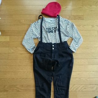 ローリーズファーム(LOWRYS FARM)のサス付きハイウエストパンツ(カジュアルパンツ)