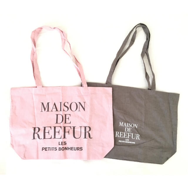 Maison de Reefur(メゾンドリーファー)のお買い得2枚♡新品reefurショッパーM レディースのバッグ(ショップ袋)の商品写真