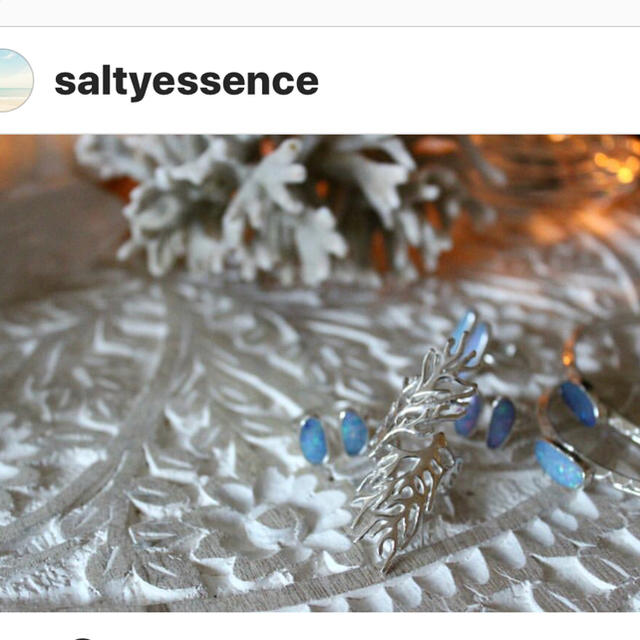 ALEXIA STAM(アリシアスタン)の即完売 salty essence コーラルリング レディースのアクセサリー(リング(指輪))の商品写真