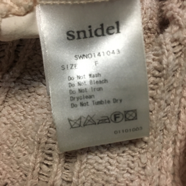 SNIDEL(スナイデル)のsnidel♡サエコさんワンピ レディースのワンピース(ミニワンピース)の商品写真