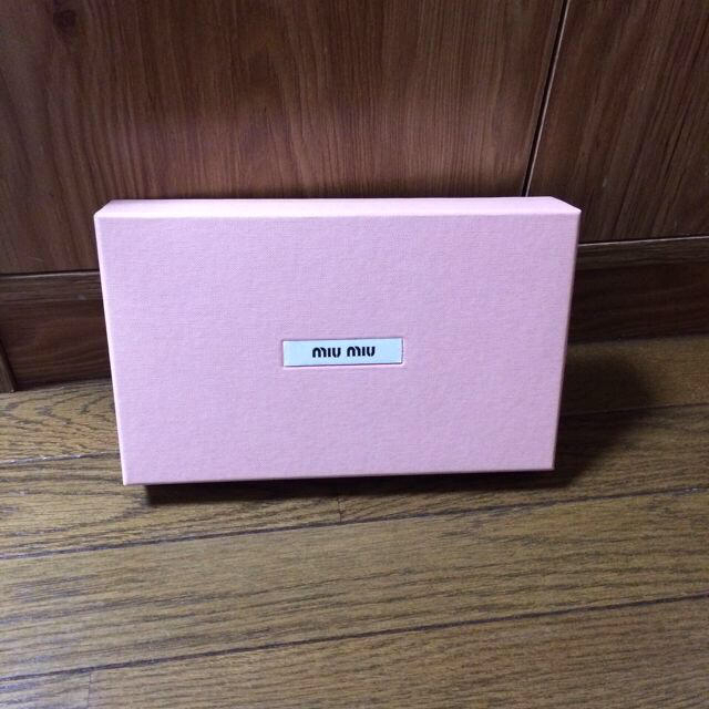 miumiu(ミュウミュウ)のmiumiu 箱 その他のその他(その他)の商品写真