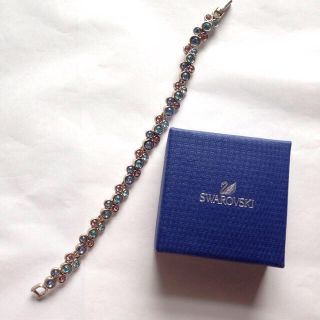 スワロフスキー(SWAROVSKI)のHAL様専用 未使用スワロフスキーブレスレット ♡可愛い(ブレスレット/バングル)