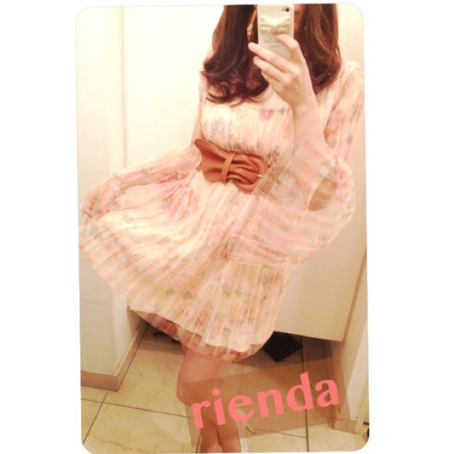 rienda(リエンダ)のrienda♡OP レディースのワンピース(ミニワンピース)の商品写真