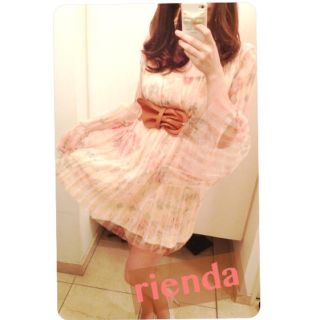 リエンダ(rienda)のrienda♡OP(ミニワンピース)