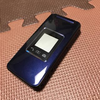 シャープ(SHARP)の【ソフトバンク】かんたん携帯★シャープ★紺色★SoftBank★108SH(携帯電話本体)