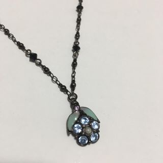 アナスイ(ANNA SUI)の美品☆ANNA SUI お花ネックレス(ネックレス)