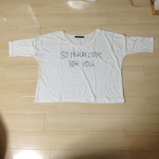 ヘザー(heather)のショート丈☆５分袖Ｔシャツ(Tシャツ(半袖/袖なし))