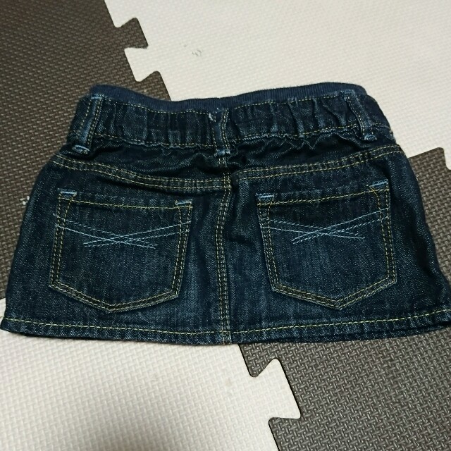 babyGAP(ベビーギャップ)の【美品】ベビーギャップ デニムスカート レギンス キッズ/ベビー/マタニティのベビー服(~85cm)(スカート)の商品写真