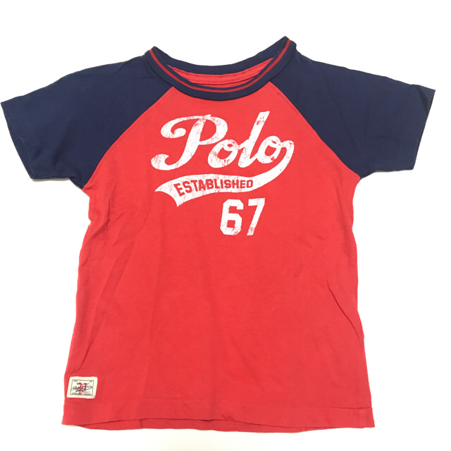 POLO RALPH LAUREN(ポロラルフローレン)のラルフローレン 4T/110 コットングラフィックTシャツ キッズ/ベビー/マタニティのキッズ服男の子用(90cm~)(Tシャツ/カットソー)の商品写真