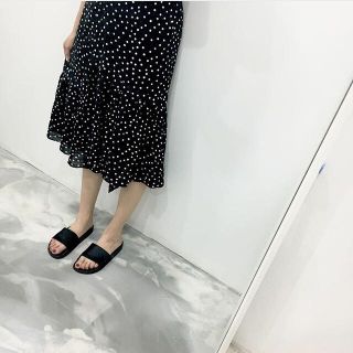 オオトロ(OHOTORO)のohotoro dot skirt(ひざ丈スカート)