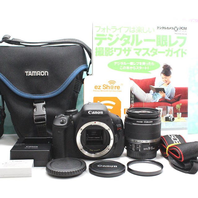 【送料無料/新品】 Canon - nicorin様 ️スマホ連携♪ ️自撮り♪ ️動画♪ ️キヤノンKiss X5 デジタル一眼 - www