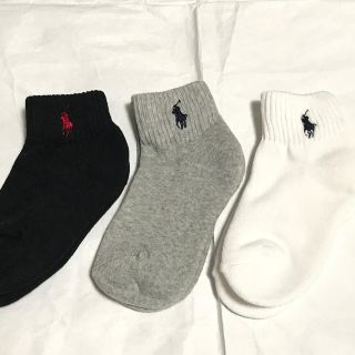 ラルフローレン(Ralph Lauren)の新品☆ラルフローレン ボーイズソックス4〜7歳用3足セット(靴下/タイツ)