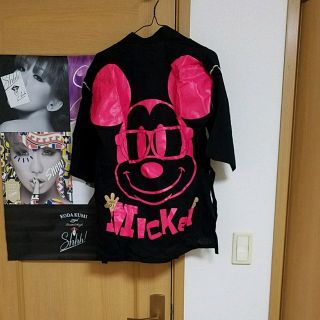 ディズニー(Disney)のミッキーの甚平　レディース　未使用(浴衣)