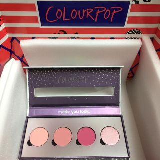 カラーポップ(colourpop)のColourpop アイシャドウ ４点パレット(アイシャドウ)