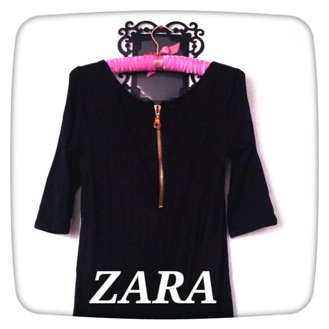 ZARA(ザラ)の♥ZARA bigｼﾞｯﾌﾟﾄｯﾌﾟｽ♥ レディースのトップス(Tシャツ(長袖/七分))の商品写真