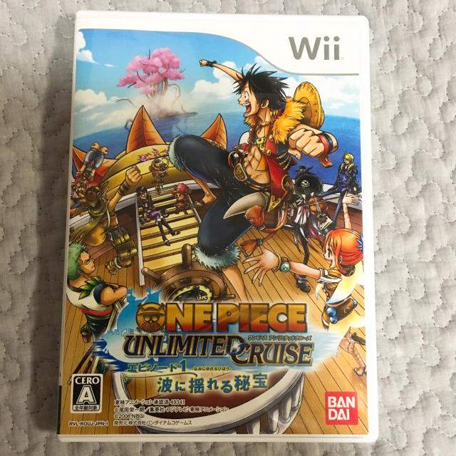 任天堂 Wii ワンピース アンリミテッドクルーズ 波に揺れる秘宝 One Pieceの通販 By ちゃつみ S Shop ニンテンドウならラクマ