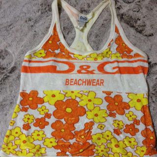 ドルチェアンドガッバーナ(DOLCE&GABBANA)のさゆみ様専用 D&GのBEACHWEARタンク(カットソー(半袖/袖なし))