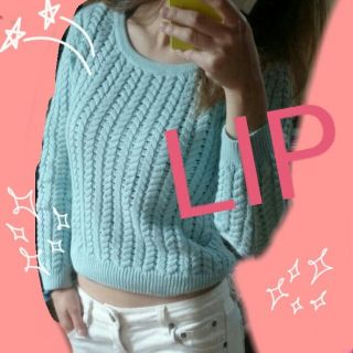 リップサービス(LIP SERVICE)のLIP 春カラーニット(ニット/セーター)