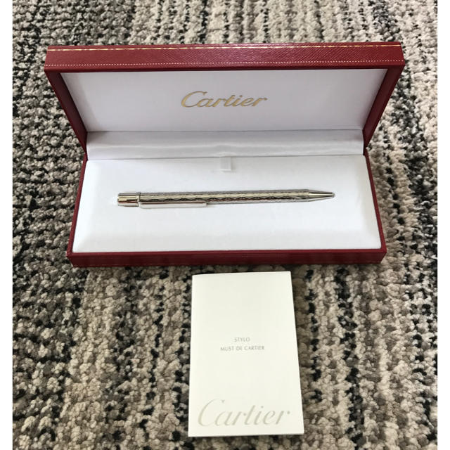 Cartier(カルティエ)の美品 カルティエ ボールペン インテリア/住まい/日用品の文房具(ペン/マーカー)の商品写真