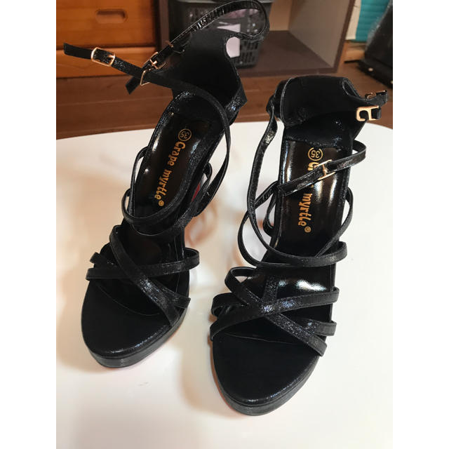 ピンヒール♡黒♡ レディースの靴/シューズ(ハイヒール/パンプス)の商品写真
