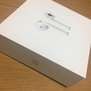 アップル(Apple)のair pods(ヘッドフォン/イヤフォン)