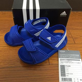 アディダス(adidas)の値下げしました！新品♡アディダス  14cm(サンダル)