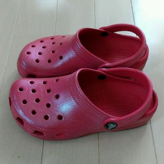 クロックス(crocs)の☆きのこ様専用☆crocsキッズサンダル サイズ18.5cm(サンダル)