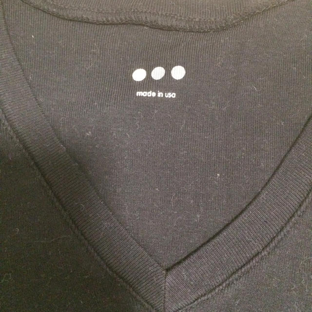 three dots(スリードッツ)のスリードッツ♡ＶネックT レディースのトップス(Tシャツ(半袖/袖なし))の商品写真