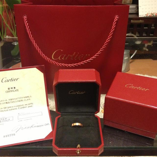カルティエ(Cartier)のカルティエラブリング9号ピンクゴールド(リング(指輪))