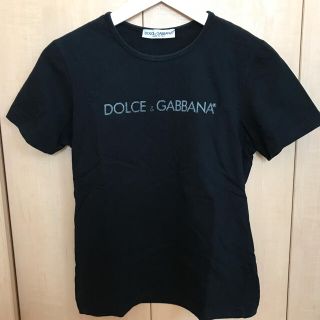 ドルチェアンドガッバーナ(DOLCE&GABBANA)のDOLCE&GABBANAドルチェ＆ガッバーナ ロゴTシャツ（サイズＭ）(Tシャツ(半袖/袖なし))