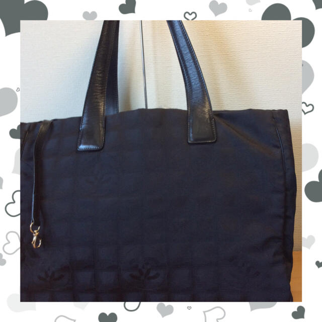 新品 CHANEL - 【CHANEL】ニュートラベルライントートMM/ブラック