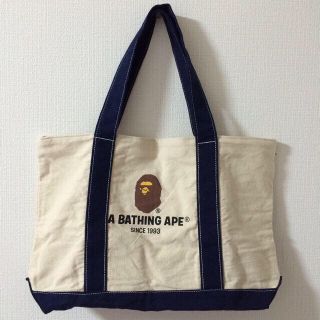 アベイシングエイプ(A BATHING APE)のエイプ キャンバストートバッグ バッグ(トートバッグ)