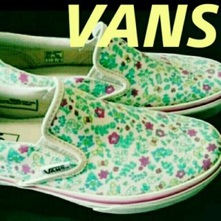 ヴァンズ(VANS)の★希少★23 VANSプーさんスリッポン(スリッポン/モカシン)