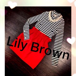 リリーブラウン(Lily Brown)のコーデ♡2点セット売り♡(ミニワンピース)