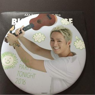 トリプルエー(AAA)のAAA BIG CAN BADGE浦田直也(アイドルグッズ)