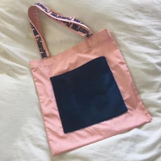 バブルス(Bubbles)の7%morepink ナイロントートBAG(トートバッグ)