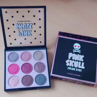 エチュードハウス(ETUDE HOUSE)の〈新品〉PINK  SKULL エチュードハウス  アイシャドウ(アイシャドウ)