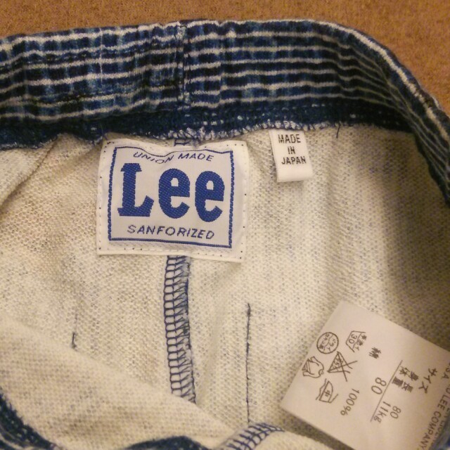 Lee(リー)のLee ☆ 短パン 80 キッズ/ベビー/マタニティのキッズ服男の子用(90cm~)(その他)の商品写真