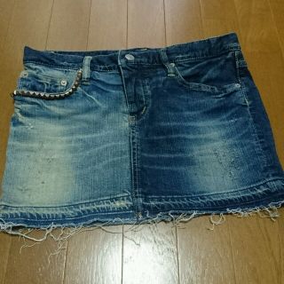 ヒステリックグラマー(HYSTERIC GLAMOUR)の最終値下　ヒス　ミニスカート(ミニスカート)