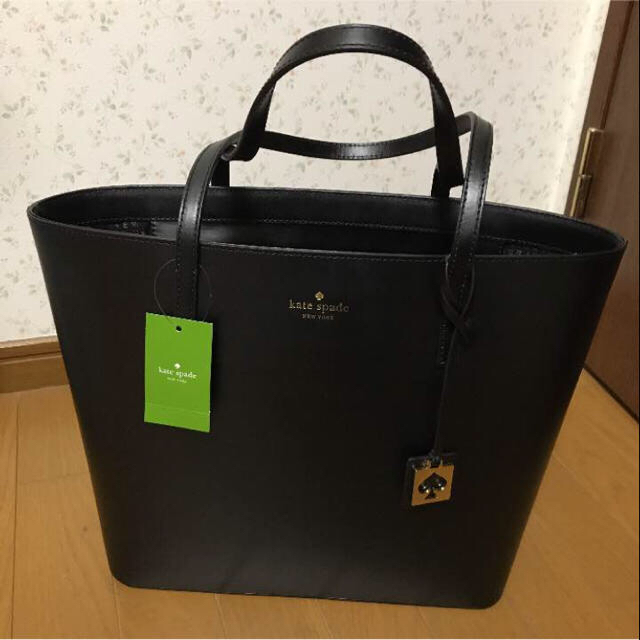 最安値豊富な kate spade new york - kate spade トートバッグ 黒 新品