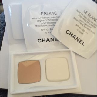 シャネル(CHANEL)のCHANEL ファンデ＋下地サンプル(ファンデーション)