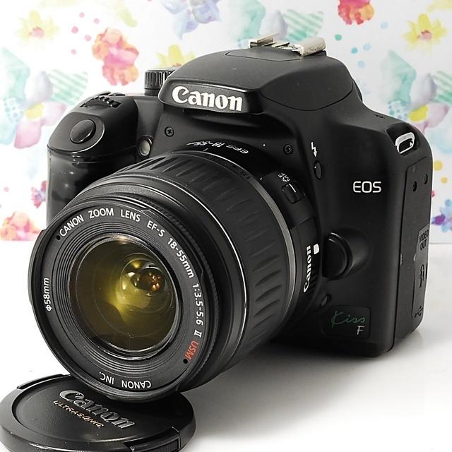 低価格の Canon レンズセット★ F Kiss ★スマホに送れる★キャノン - デジタル一眼