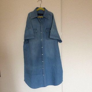 ユナイテッドアローズ(UNITED ARROWS)の送料込◆デニムワンピース(ひざ丈ワンピース)